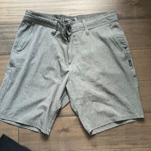 short pants grey